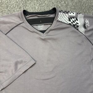 Vintage Zoic MTB Jersey Cycling Men's 2XL Stretch Performance Zip Pockets Race